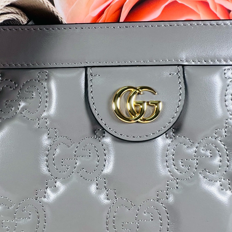 Gucci雙背帶夾子包-22