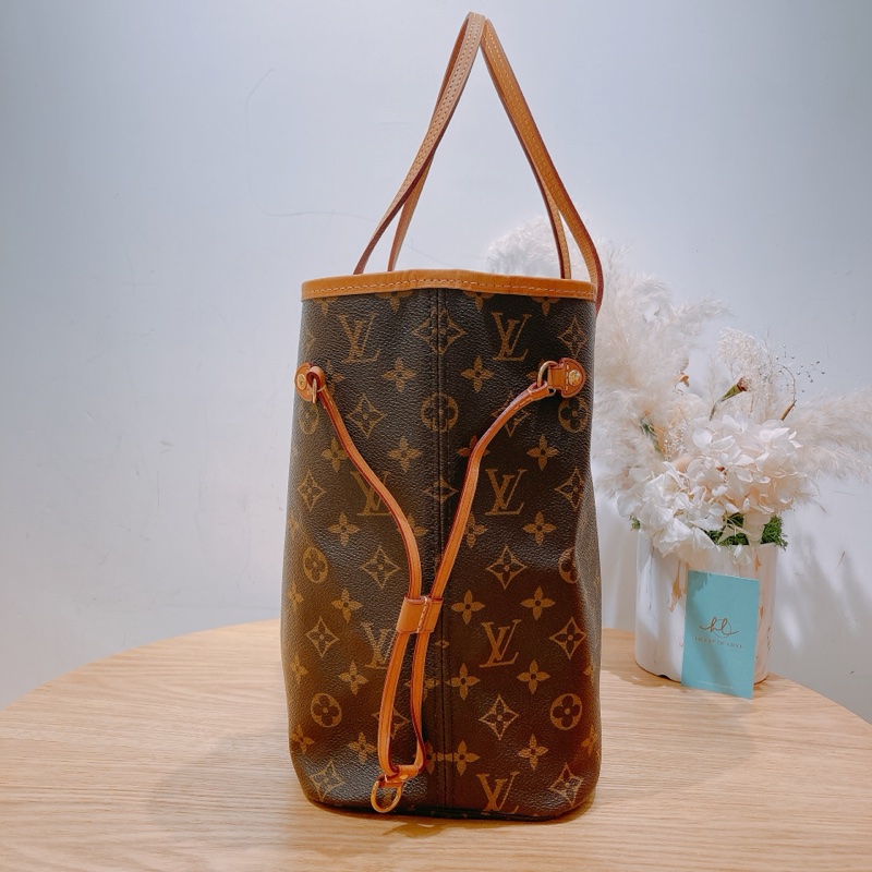 路易威登 經典老花 Neverfull MM 托特包-2