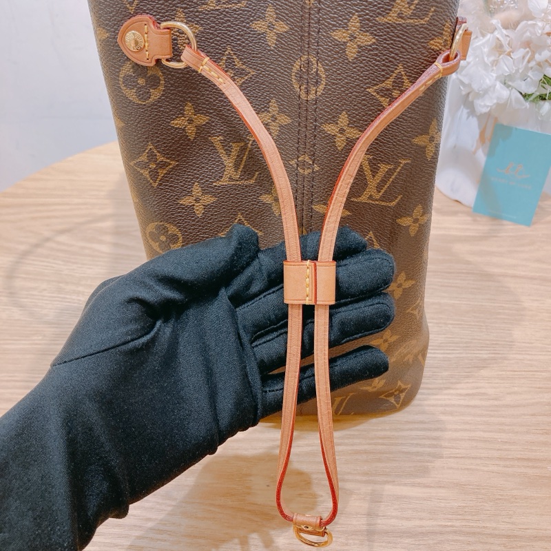 路易威登 經典老花 Neverfull MM 托特包-4