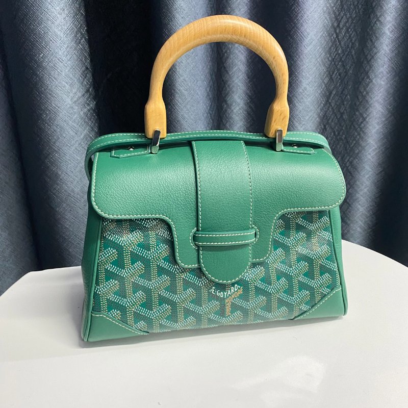 Goyard  saigon 綠色西貢包 收提肩背兩用-0