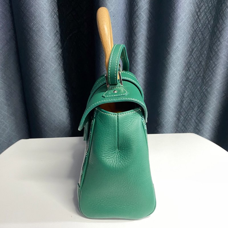 Goyard  saigon 綠色西貢包 收提肩背兩用-2