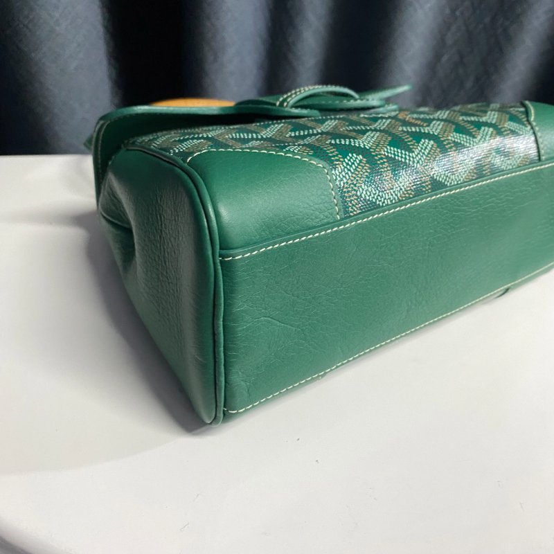 Goyard  saigon 綠色西貢包 收提肩背兩用-4