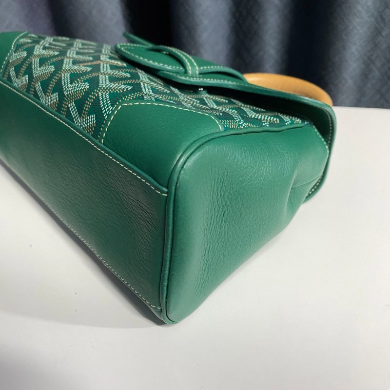 Goyard  saigon 綠色西貢包 收提肩背兩用-5