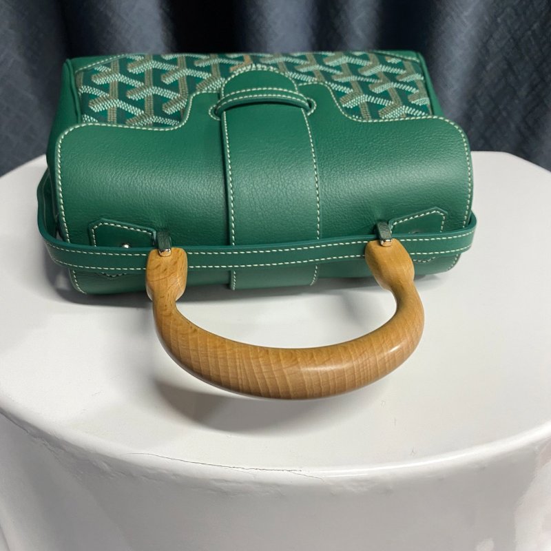 Goyard  saigon 綠色西貢包 收提肩背兩用-6