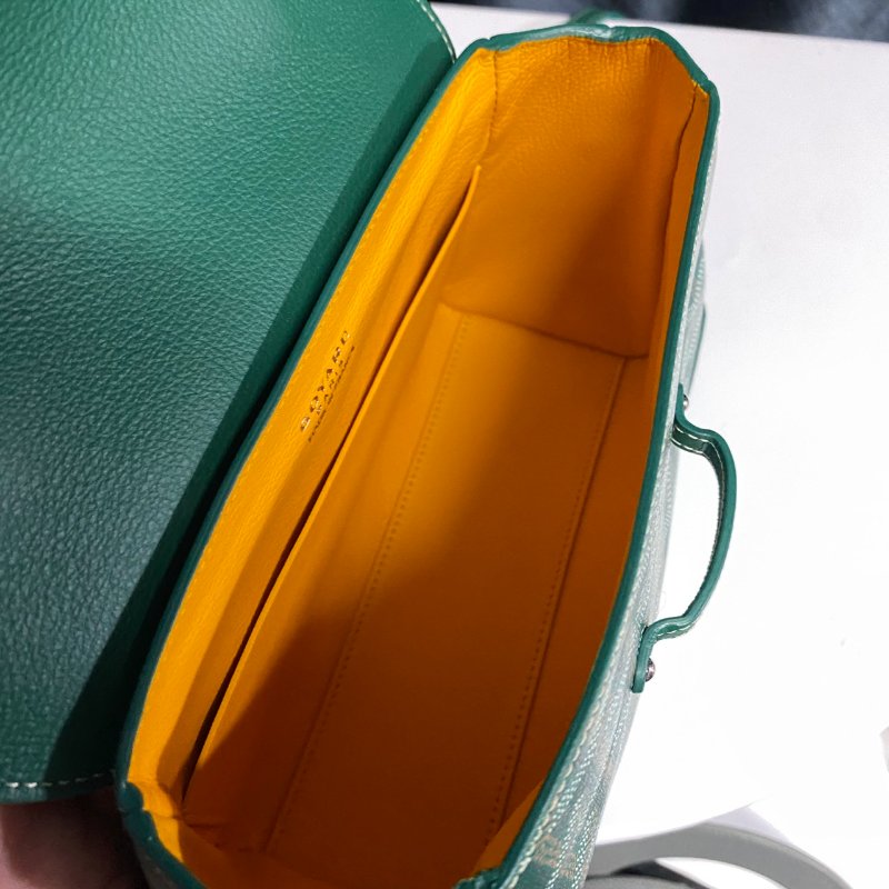 Goyard  saigon 綠色西貢包 收提肩背兩用-7