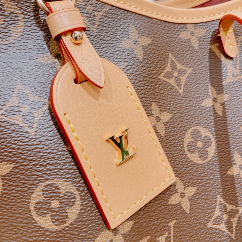 LOUIS VUITTON 路易威登經典花紋肩帶包包CARRYALL PM MONOGRAM CANVAS-6
