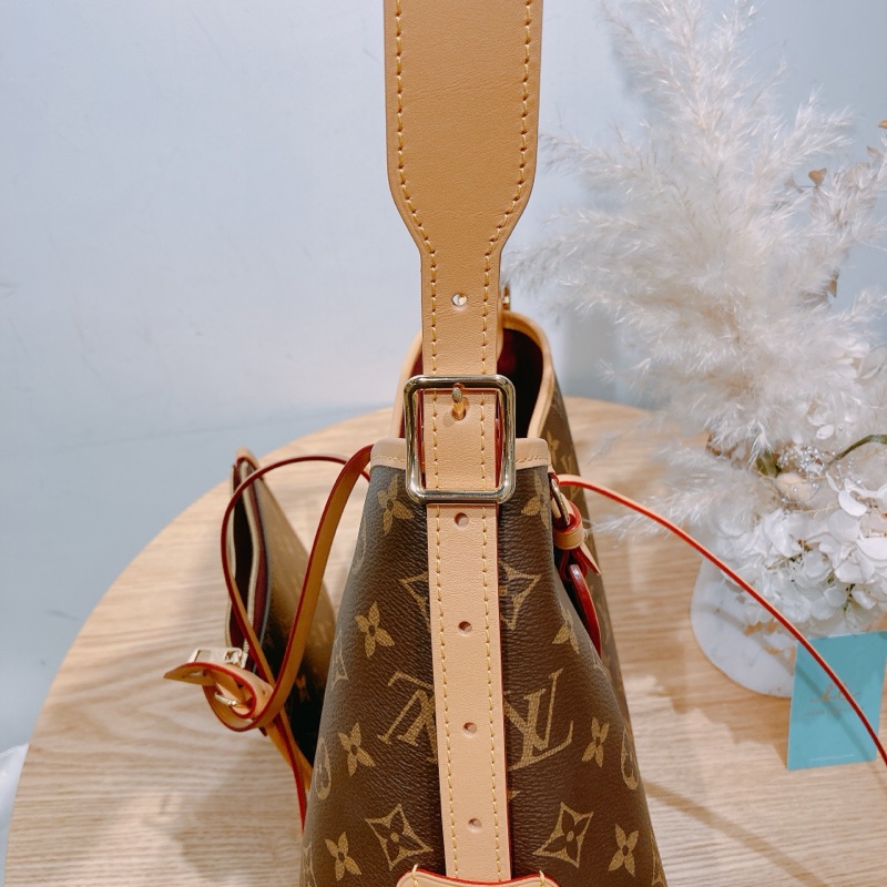 LOUIS VUITTON 路易威登經典花紋肩帶包包CARRYALL PM MONOGRAM CANVAS-7