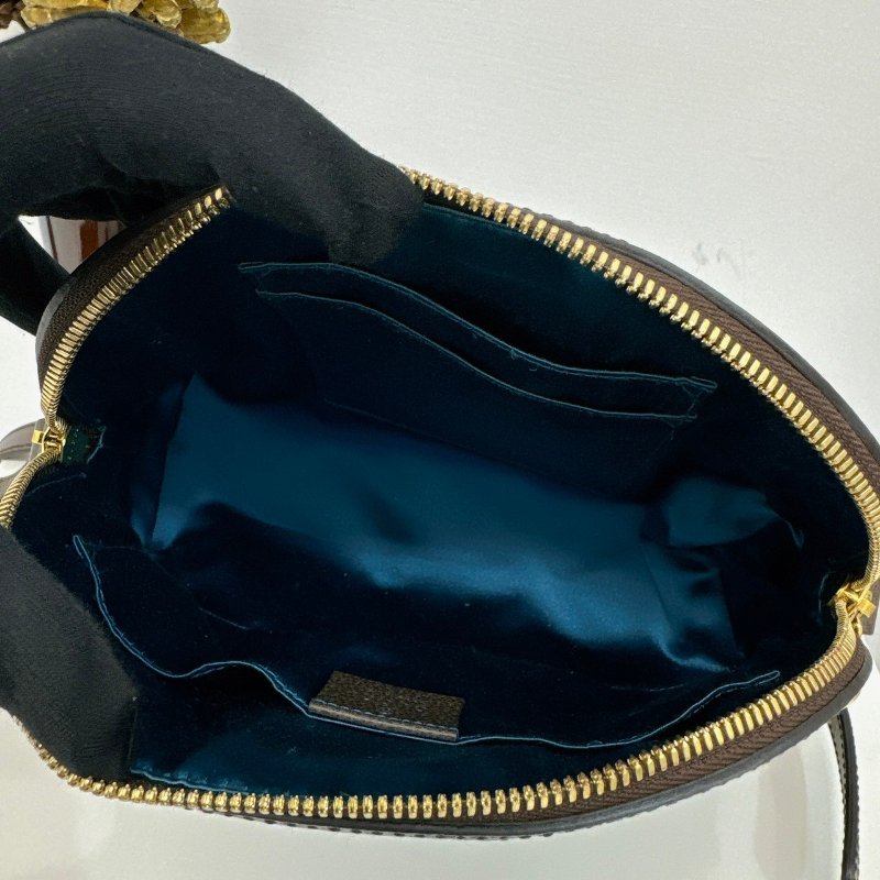 GUCCI Ophidia Supreme 綠紅綠貝殼包-11