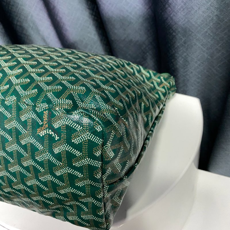 GOYARD 綠色HOBO肩背包-5