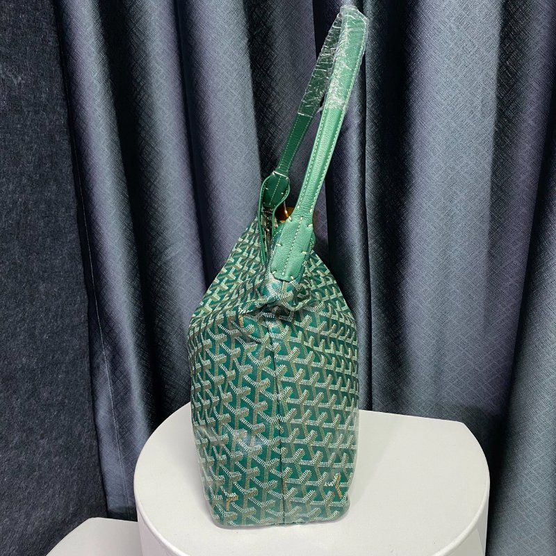 GOYARD 綠色HOBO肩背包-7