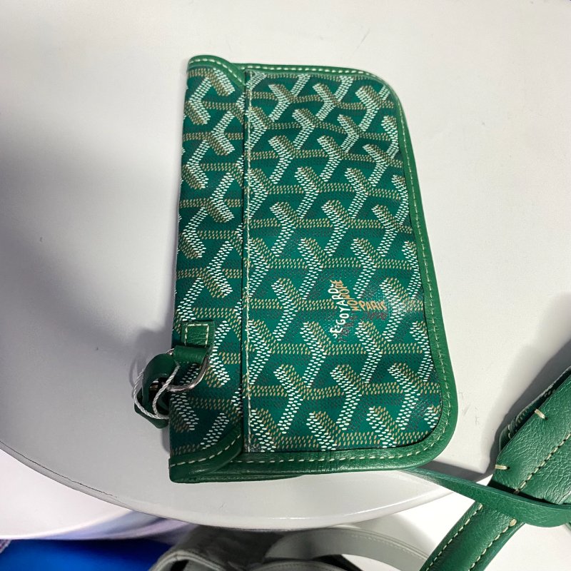 GOYARD 綠色HOBO肩背包-11