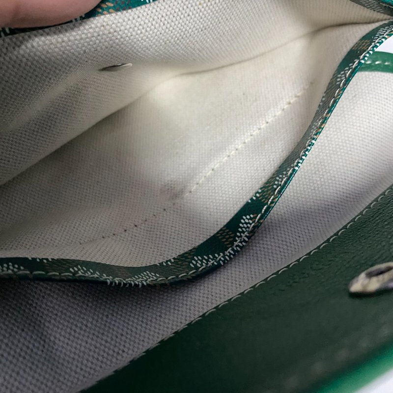 GOYARD 綠色HOBO肩背包-12