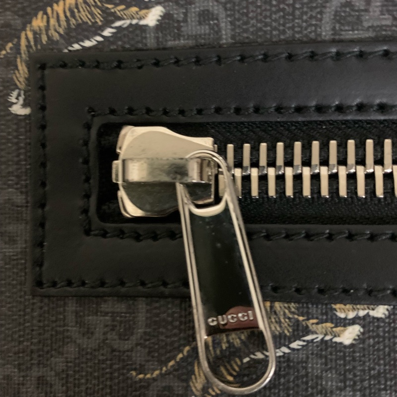 GUCCI 郵差包 老虎滿版印花 側背包 474137-4