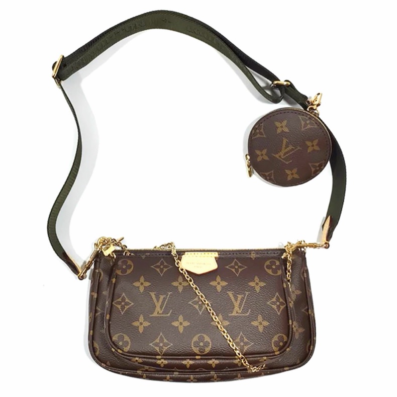 全新 LV louis vuitton 五合一麻將包 pochette M44813-0