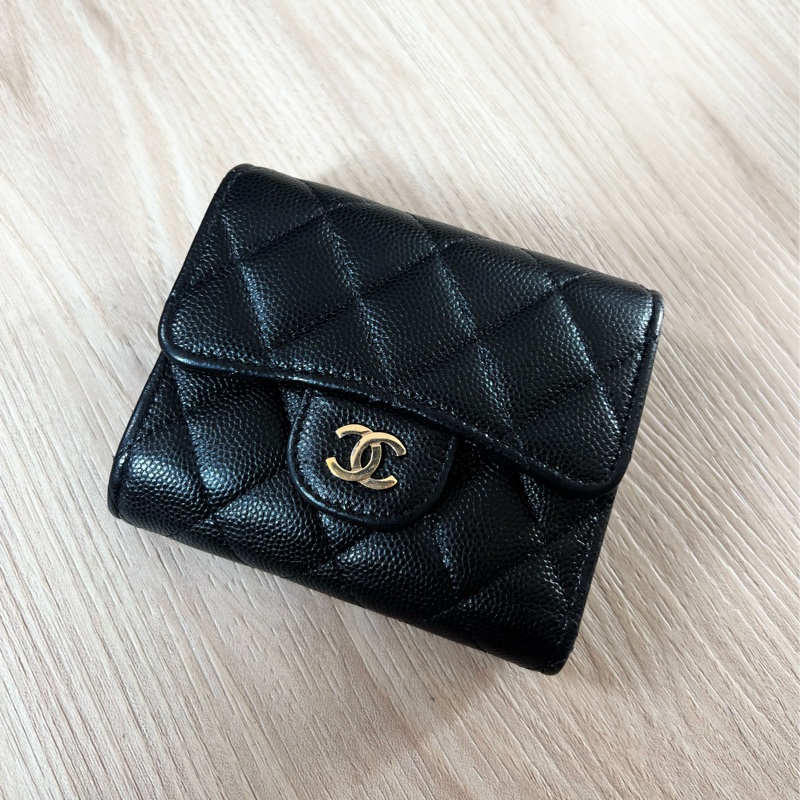 Chanel 荔枝金釦三折短夾 超級爆款❗️-2