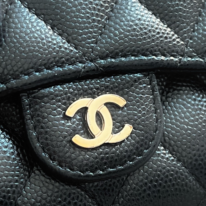 Chanel 荔枝金釦三折短夾 超級爆款❗️-21