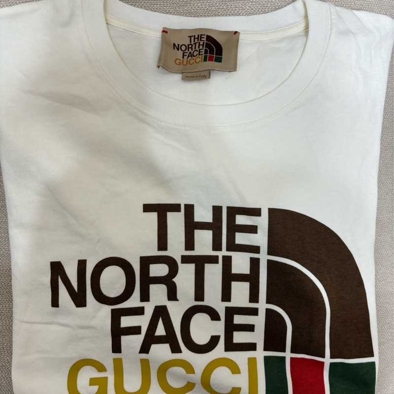 Gucci聯名the north face T恤-0