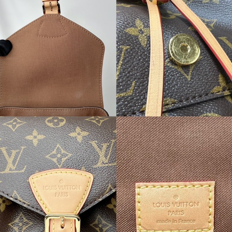 LV Montsouris PM老花雙肩背包-9