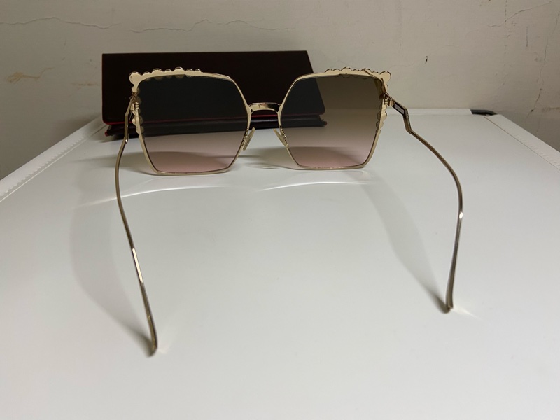FENDI 廣告款 大方框 太陽眼鏡 (黑色)FF0259S-205-3