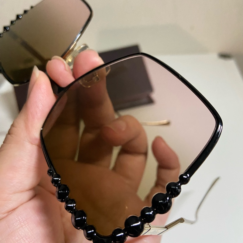 FENDI 廣告款 大方框 太陽眼鏡 (黑色)FF0259S-205-13