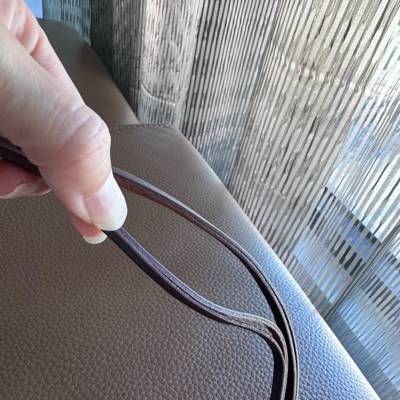 CELINE 凱旋門緹花布牛皮水桶包 贈鑰匙包-23