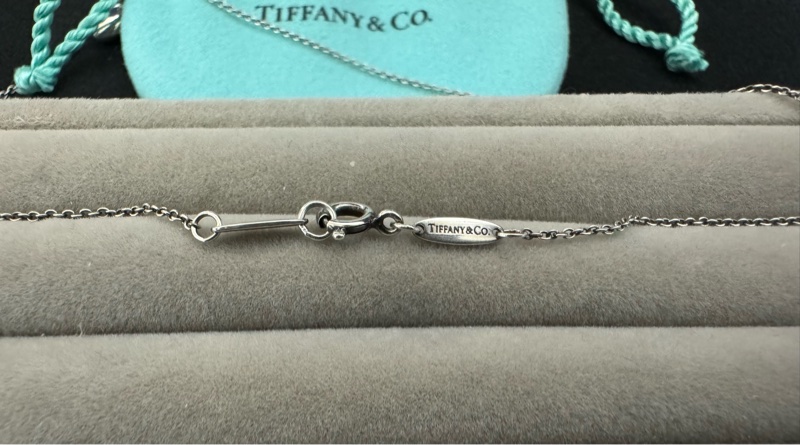 Tiffany小號相思豆純銀項鍊-3