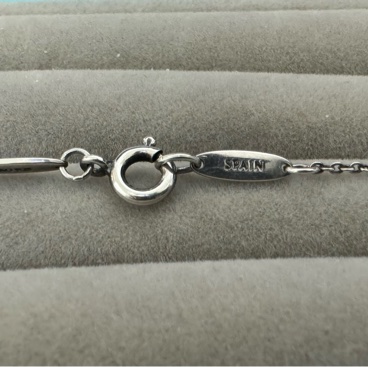 Tiffany小號相思豆純銀項鍊-8