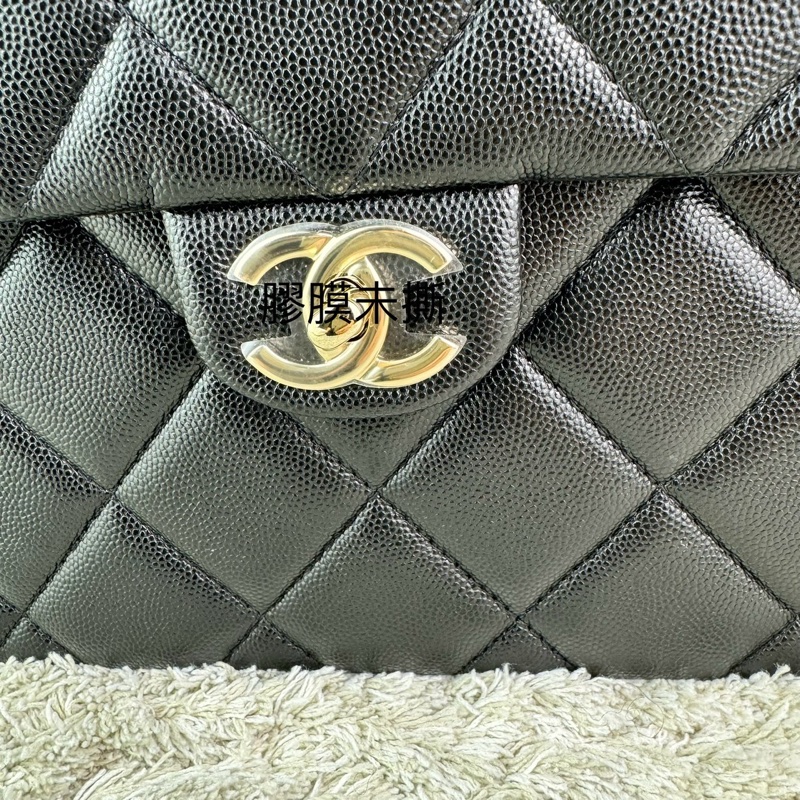 香奈兒 Chanel  24P春夏小球紋  手柄Kelly盒子  手提包  肩背包  斜背包黑色金釦-21