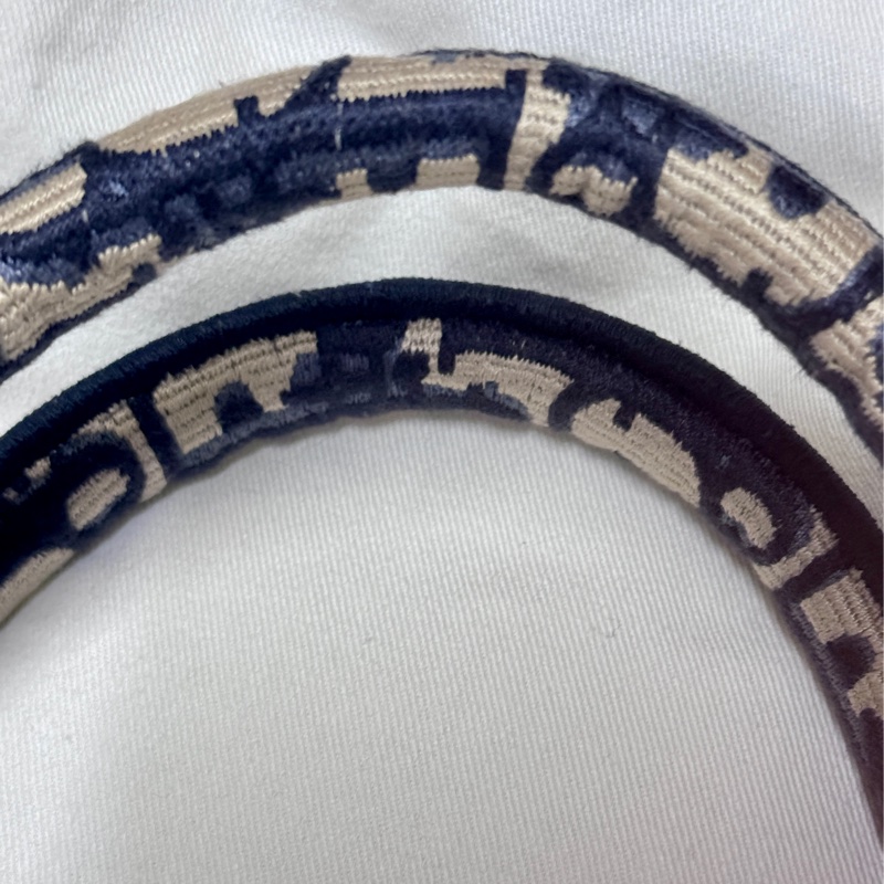 DIOR Oblique 緹花 刺繡 BOOK TOTE 中號 老花 購物包 托特包 藍色 經典款-2