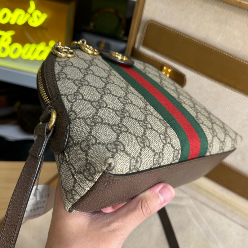 GUCCI Ophidia GG supreme 貝殼包/斜背包🤎近年爆款-3