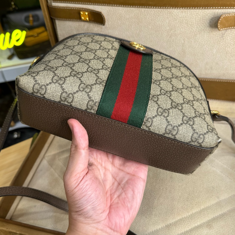 GUCCI Ophidia GG supreme 貝殼包/斜背包🤎近年爆款-6