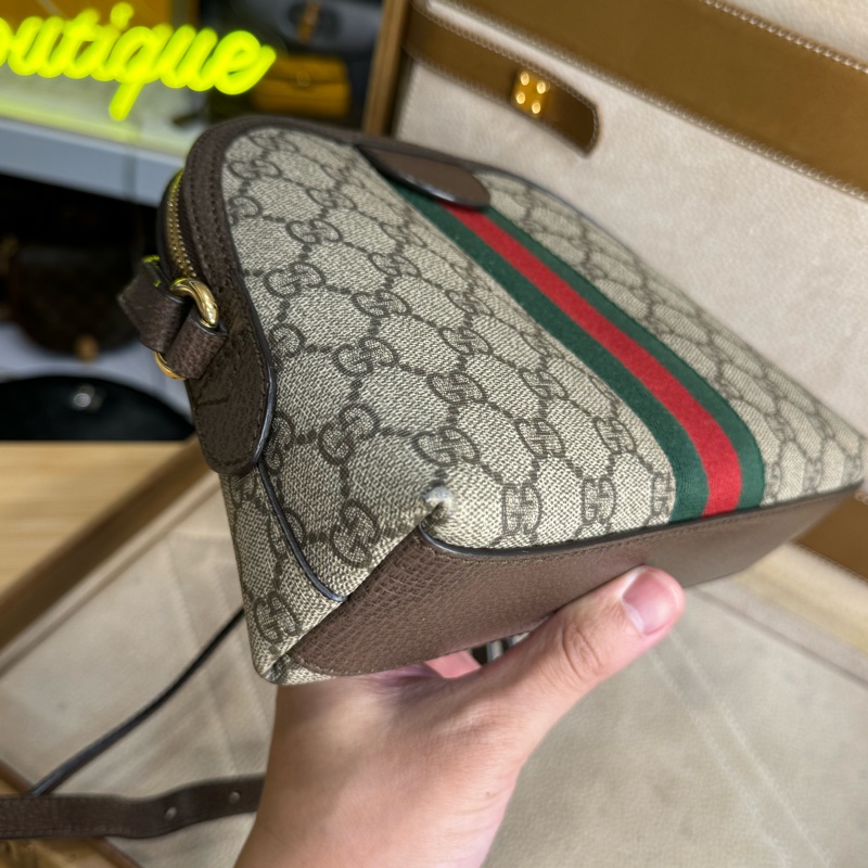 GUCCI Ophidia GG supreme 貝殼包/斜背包🤎近年爆款-8