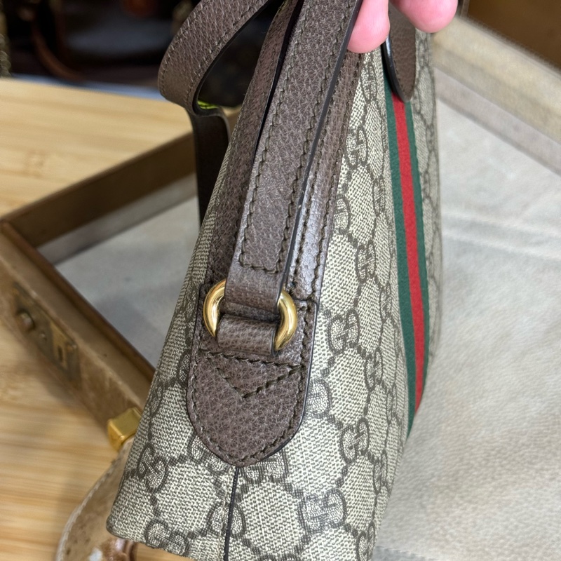 GUCCI Ophidia GG supreme 貝殼包/斜背包🤎近年爆款-14
