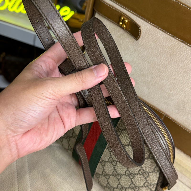 GUCCI Ophidia GG supreme 貝殼包/斜背包🤎近年爆款-17
