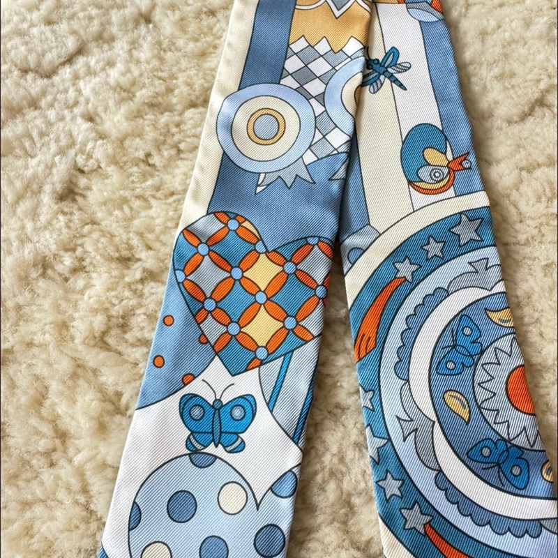 Hermes twilly 可愛貓頭鷹-11