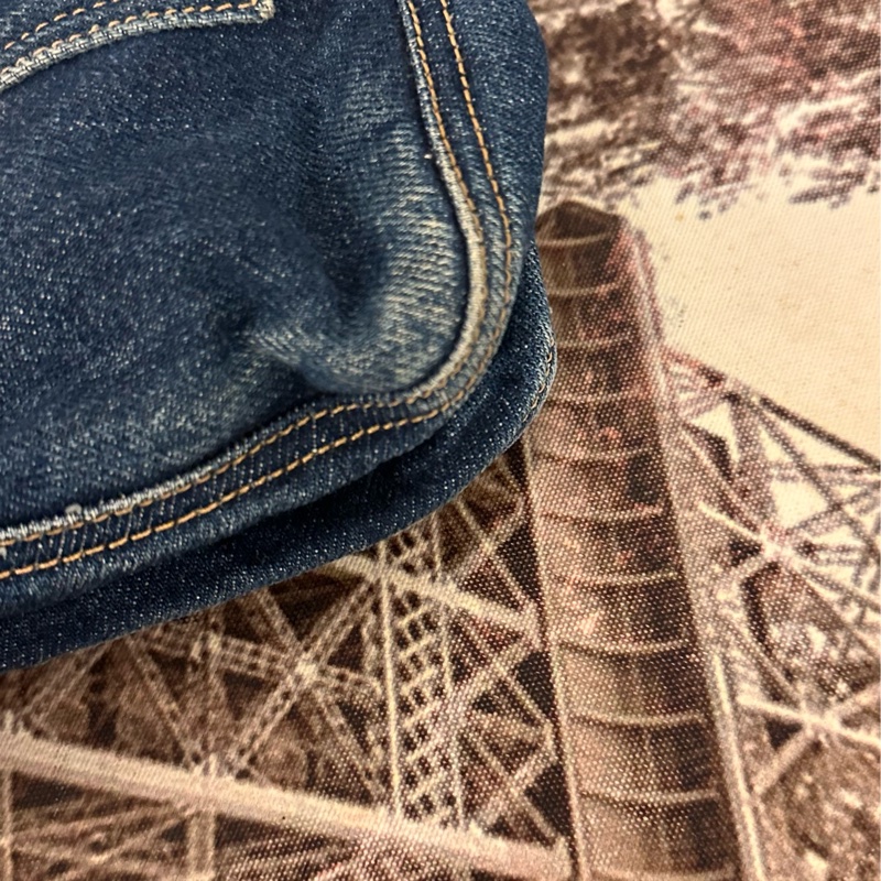 Fendi 少有 牛仔袋/ 肩背包 / 手提包/ lv-11