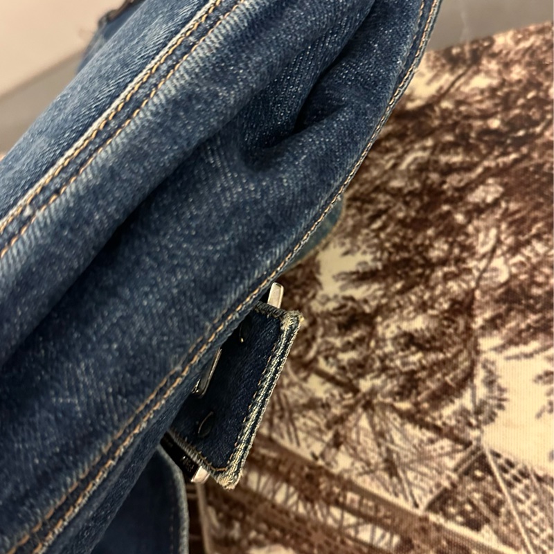 Fendi 少有 牛仔袋/ 肩背包 / 手提包/ lv-20
