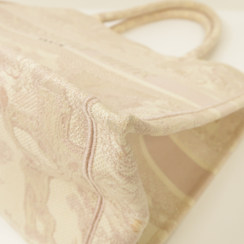 Dior 【激減優惠】帆布Medium Book Tote Bag手挽袋粉紅色-10
