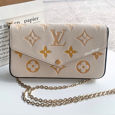 LV FÉLICIE POCHETTE 雙色 漸層 三合一  WOC M80498