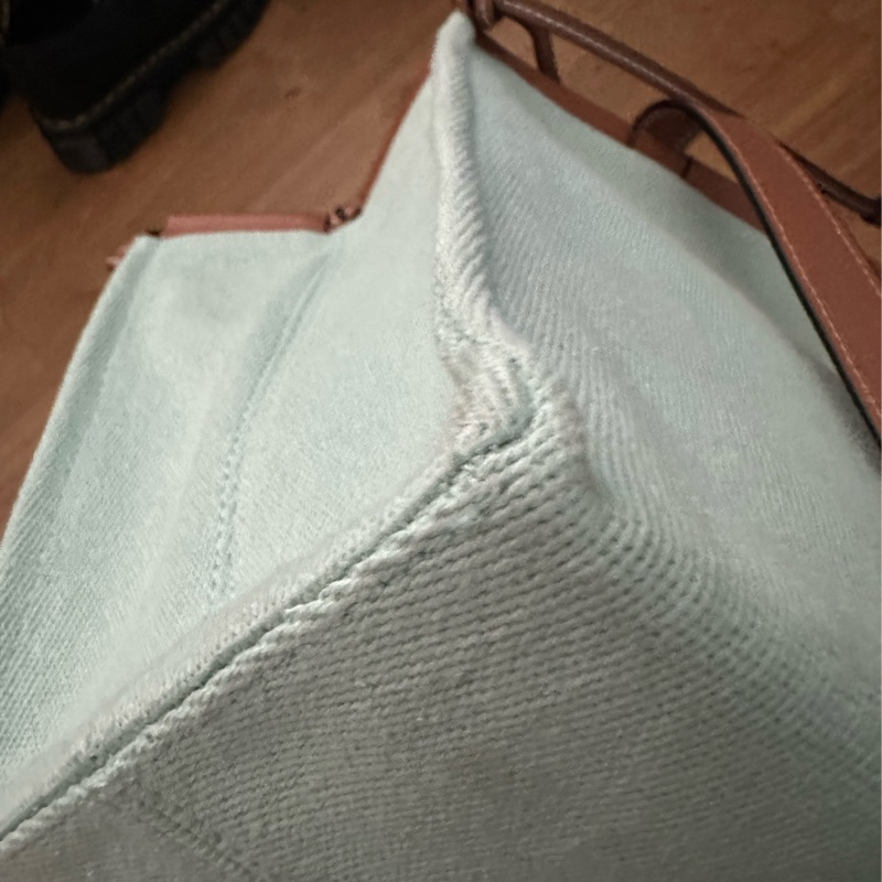Loewe 托特袋 布面 淺藍色-9