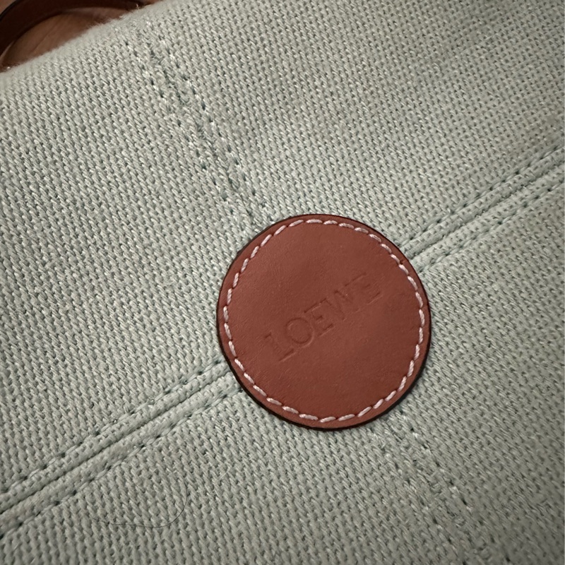 Loewe 托特袋 布面 淺藍色-19