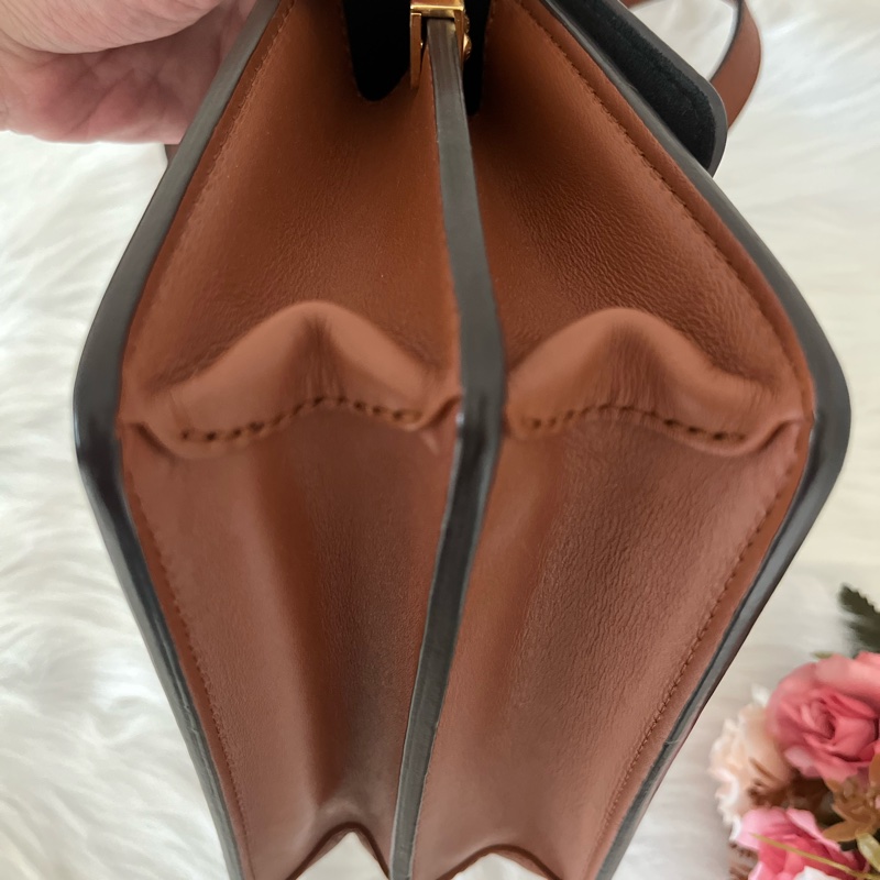 （特定客人已訂）LV M44580 DAUPHINE系列帆Reverse皮革飾邊帆布肩斜背包-9