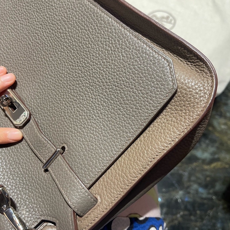 愛馬仕 吉普賽 HERMES Jypsiere 限量双色款 28淺灰色+深灰色-7