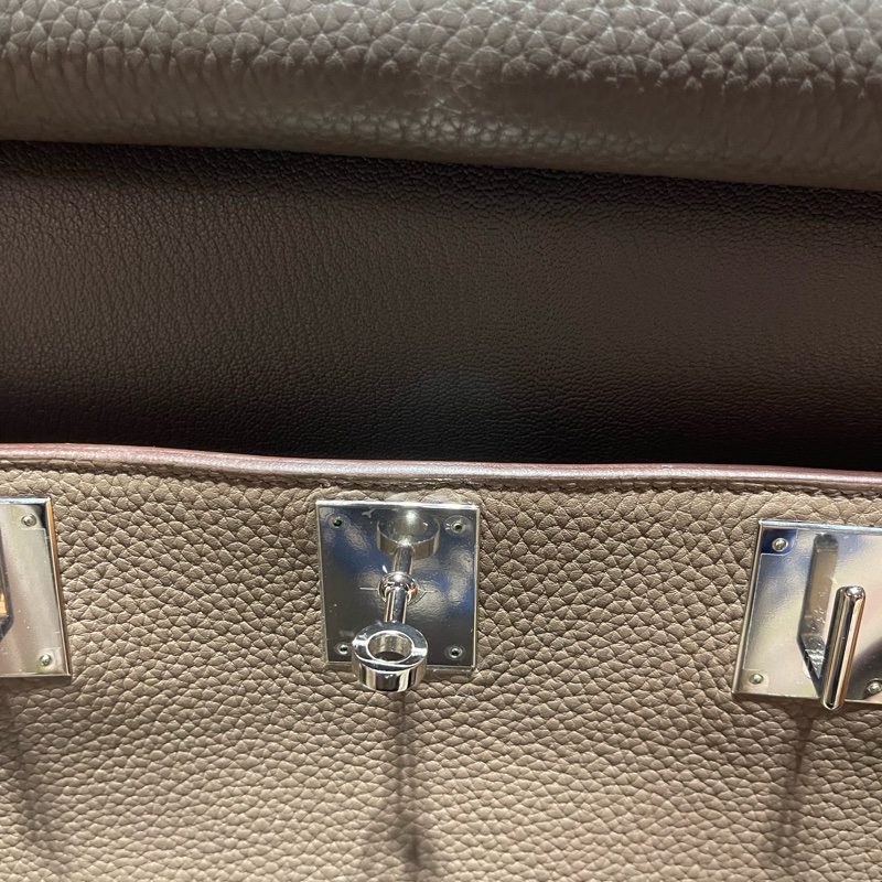 愛馬仕 吉普賽 HERMES Jypsiere 限量双色款 28淺灰色+深灰色-8