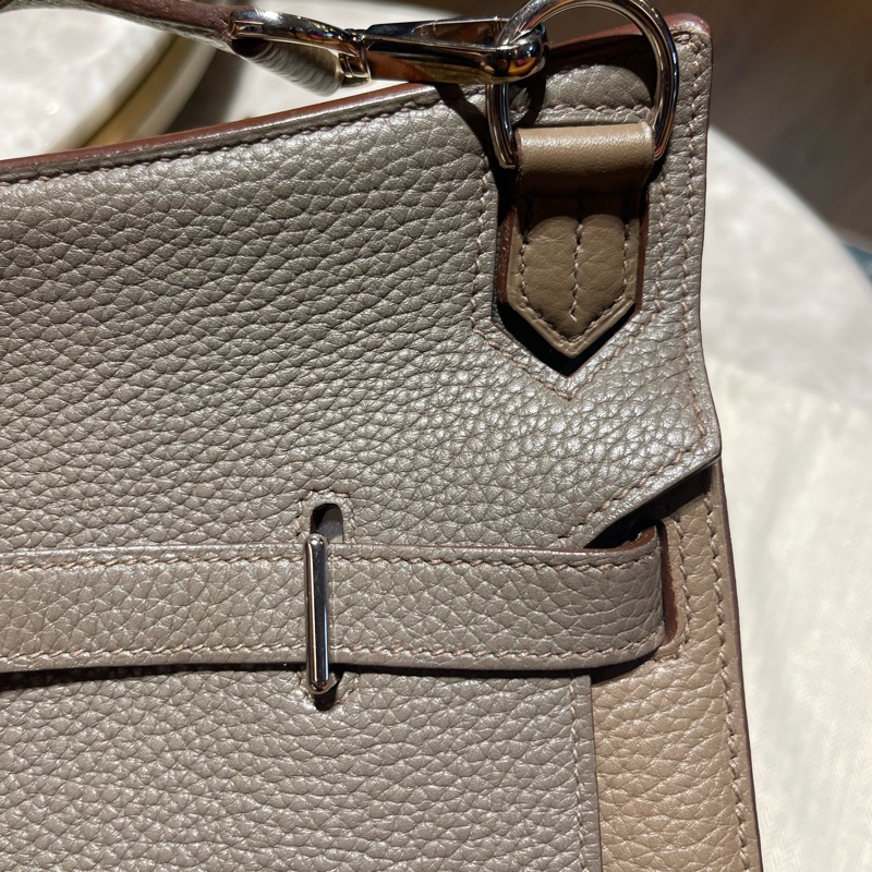 愛馬仕 吉普賽 HERMES Jypsiere 限量双色款 28淺灰色+深灰色-15