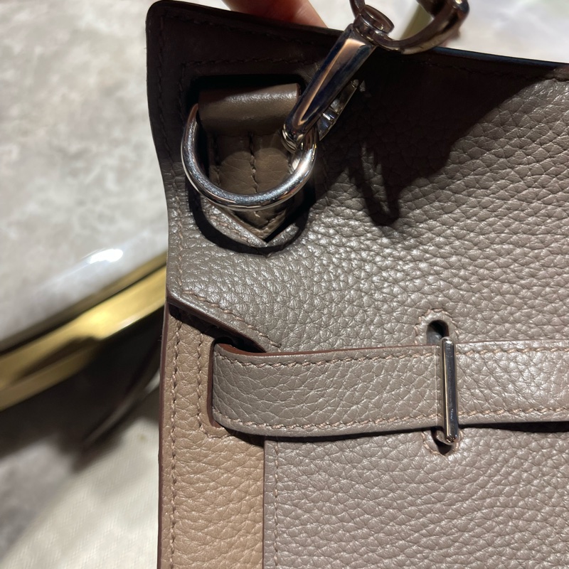 愛馬仕 吉普賽 HERMES Jypsiere 限量双色款 28淺灰色+深灰色-16