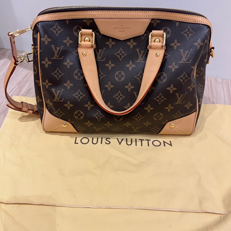 LV 經典Monogram Retiro PM手提/斜揹二用包-0