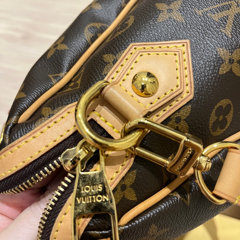LV 經典Monogram Retiro PM手提/斜揹二用包-10