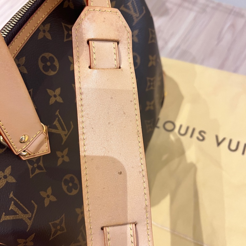 LV 經典Monogram Retiro PM手提/斜揹二用包-14