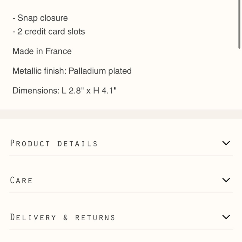 全新 愛馬仕 Hermès Calvi Card Holder Gold 金色 卡片套-3